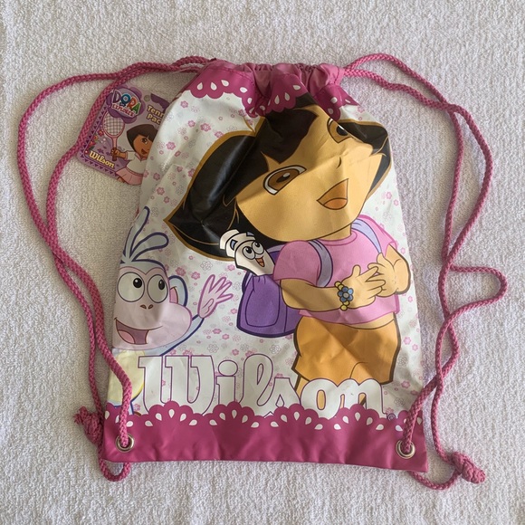 Wilson Dora the Explorer Drawstrings Backpack - Picture 7 of 9